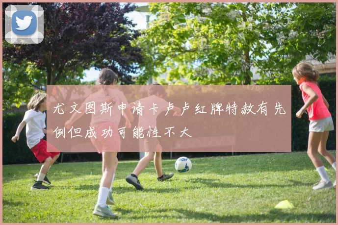 尤文图斯申请卡卢卢红牌特赦有先例但成功可能性不大