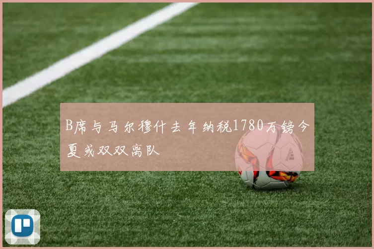 B席与马尔穆什去年纳税1780万镑今夏或双双离队